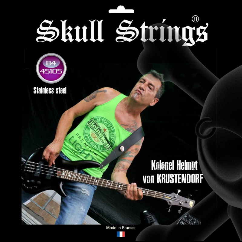 Kolonel Helmut von Krustendorf  (Gina Simmons and the nobodies ) signature Bass 4 45105