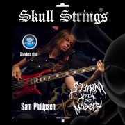Sam Philipsen ( Storm upon the mass ) signature 5 strings set 45-135